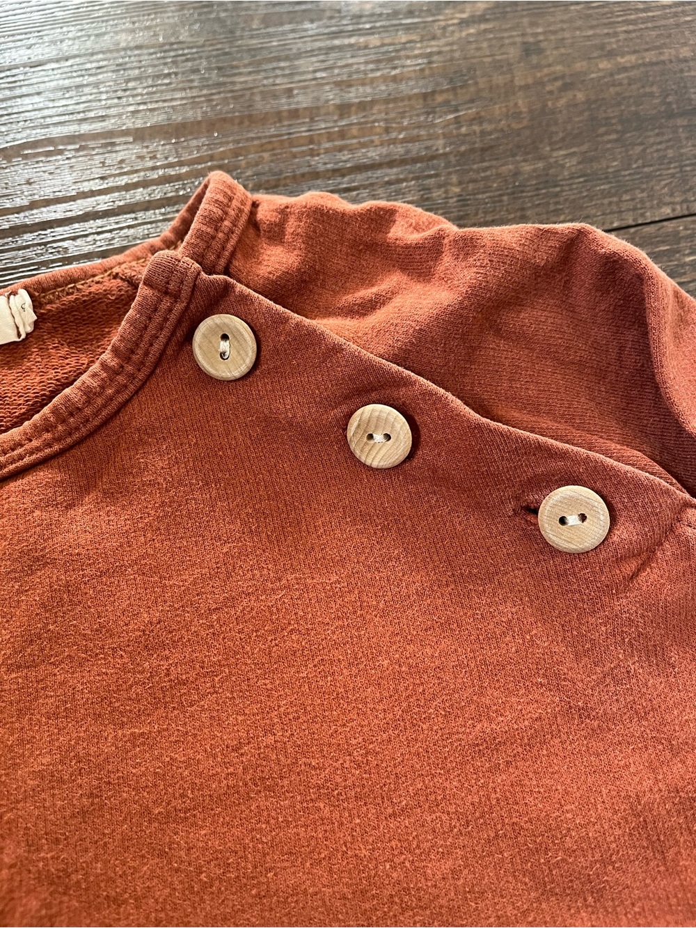 Mabo Kids Sweater - Rust - Picture 3 of 5